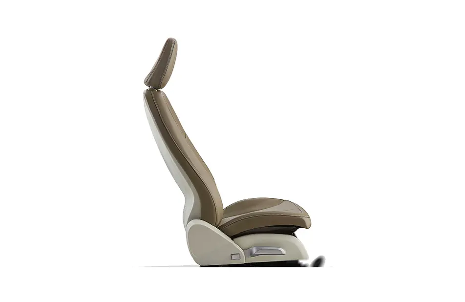 Thin seating vehicle seat